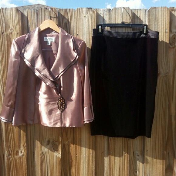 JS Collections Dresses & Skirts - J.R NITES BY CAROLINE/EVENING JACKET/W/JS Skirt